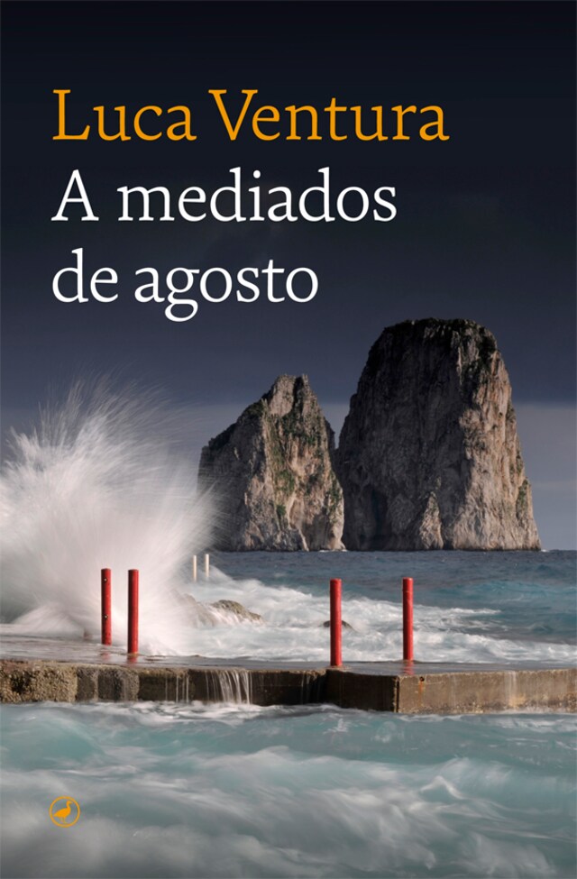 Book cover for A mediados de agosto