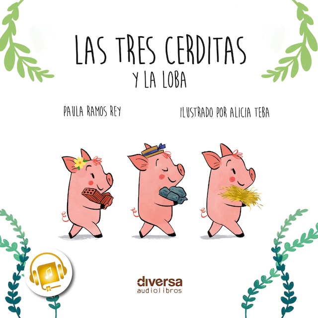 Book cover for Las tres cerditas y la loba