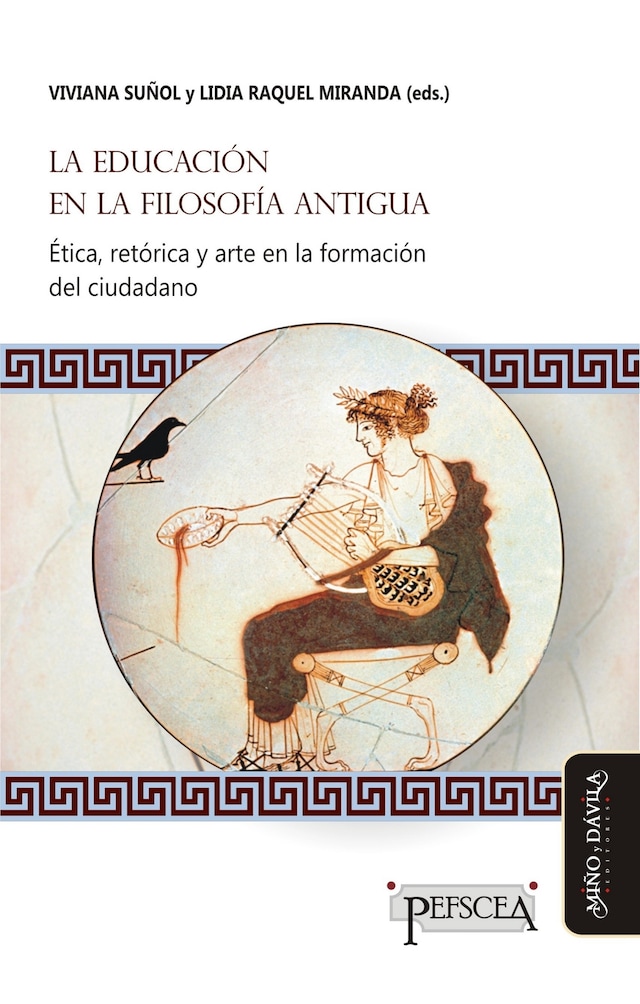Book cover for La educación en la filosofía antigua
