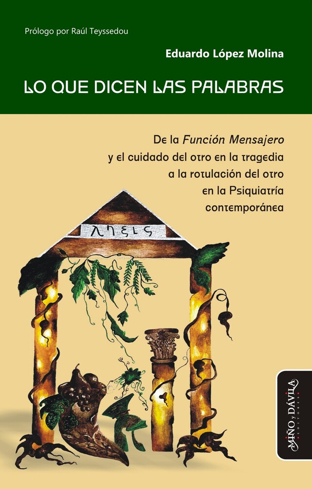 Buchcover für Lo que dicen las palabras