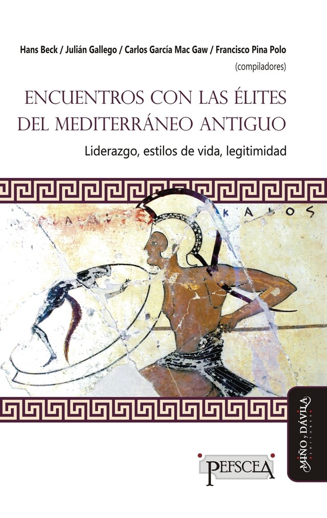 Book cover for Encuentros con las élites del Mediterráneo antiguo