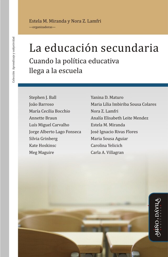 Boekomslag van La educación secundaria