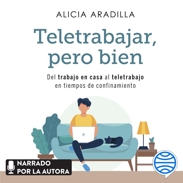 Book cover for Teletrabajar, pero bien
