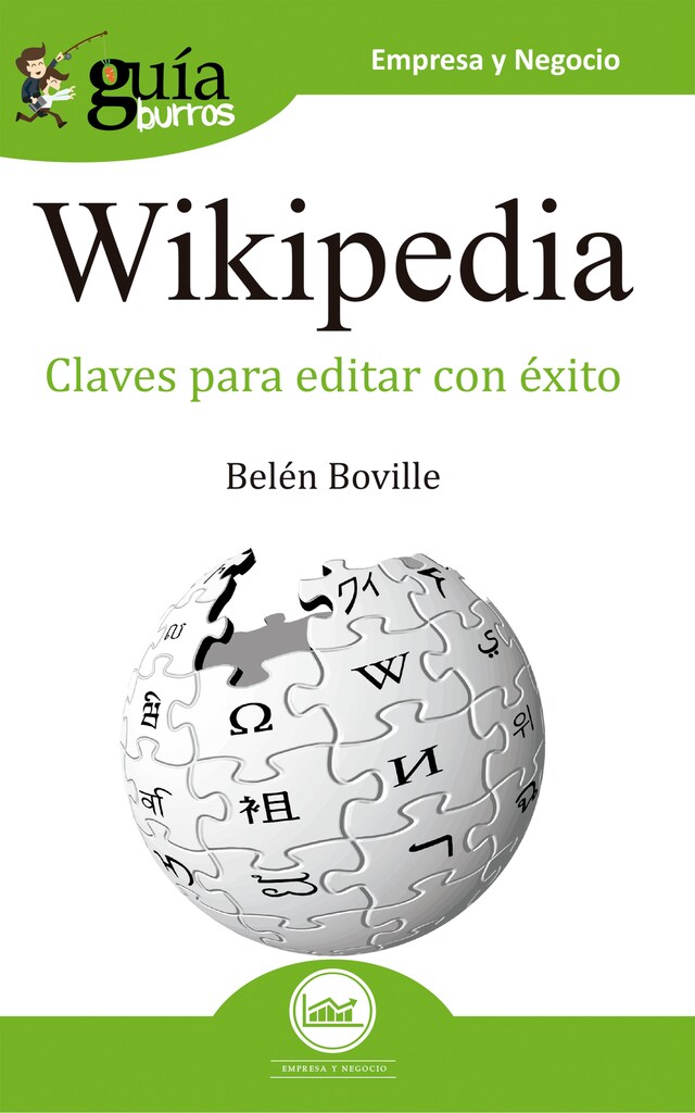 Book cover for GuíaBurros Wikipedia