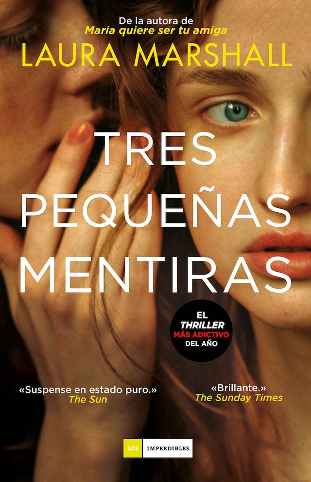 Book cover for Tres pequeñas mentiras