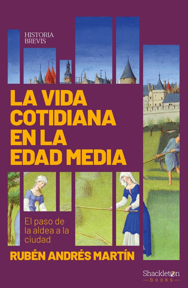 Buchcover für La vida cotidiana en la edad media