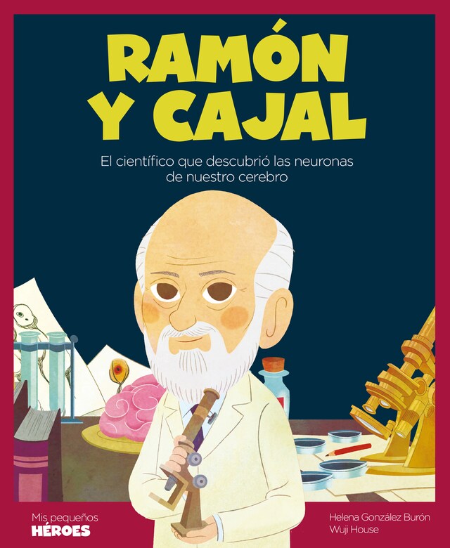 Copertina del libro per Ramón y Cajal