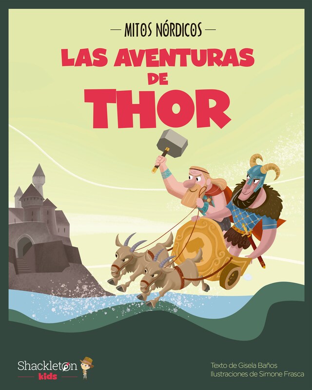 Portada de libro para Las aventuras de Thor