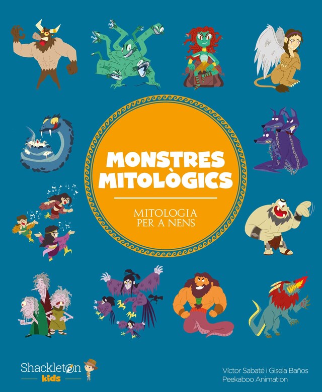Boekomslag van Monstres mitològics