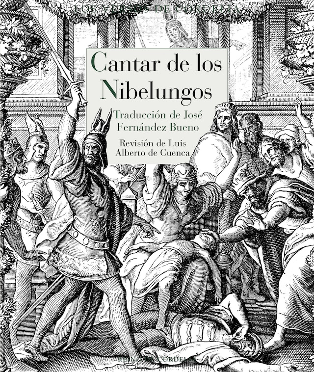 Buchcover für Cantar de los Nibelungos