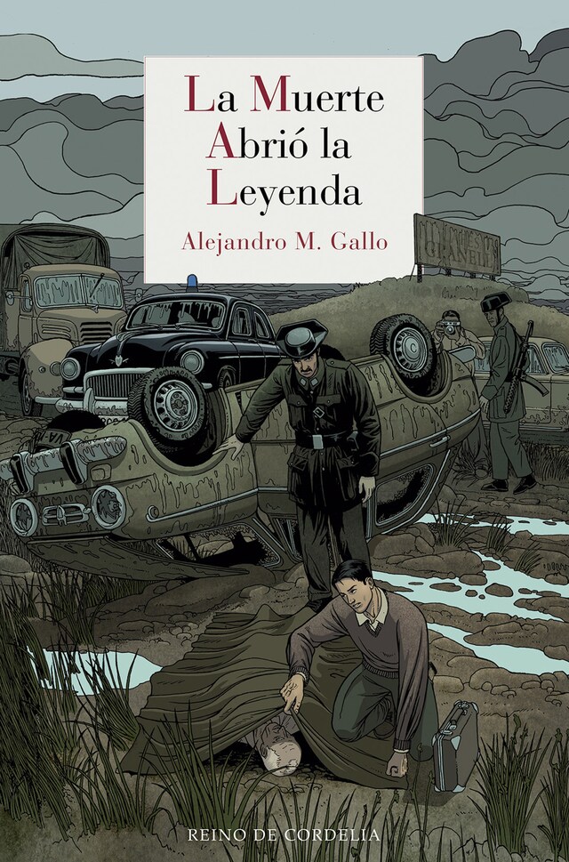 Copertina del libro per La muerte abrió la leyenda