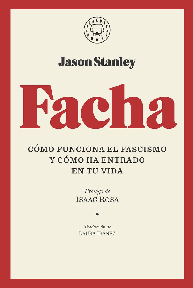 Book cover for Facha