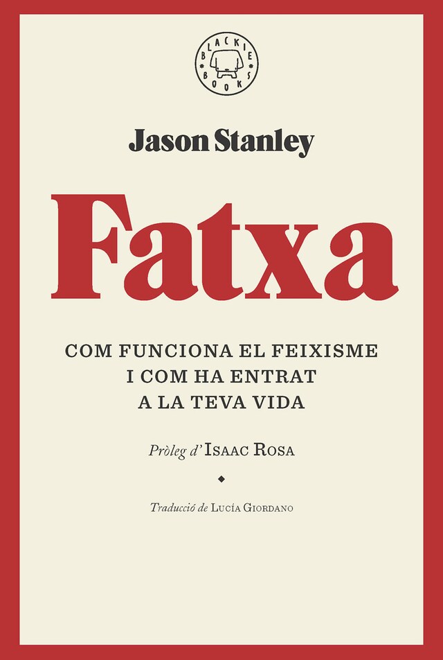 Portada de libro para Fatxa