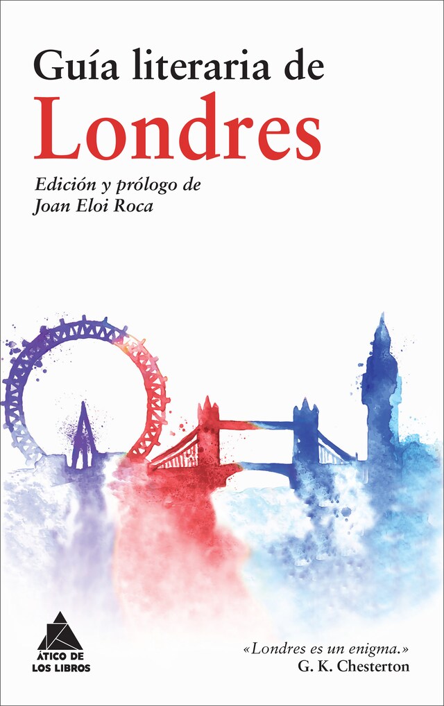 Book cover for Guía literaria de Londres