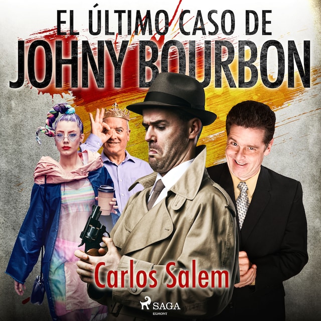 Book cover for El último caso de Johny Bourbon