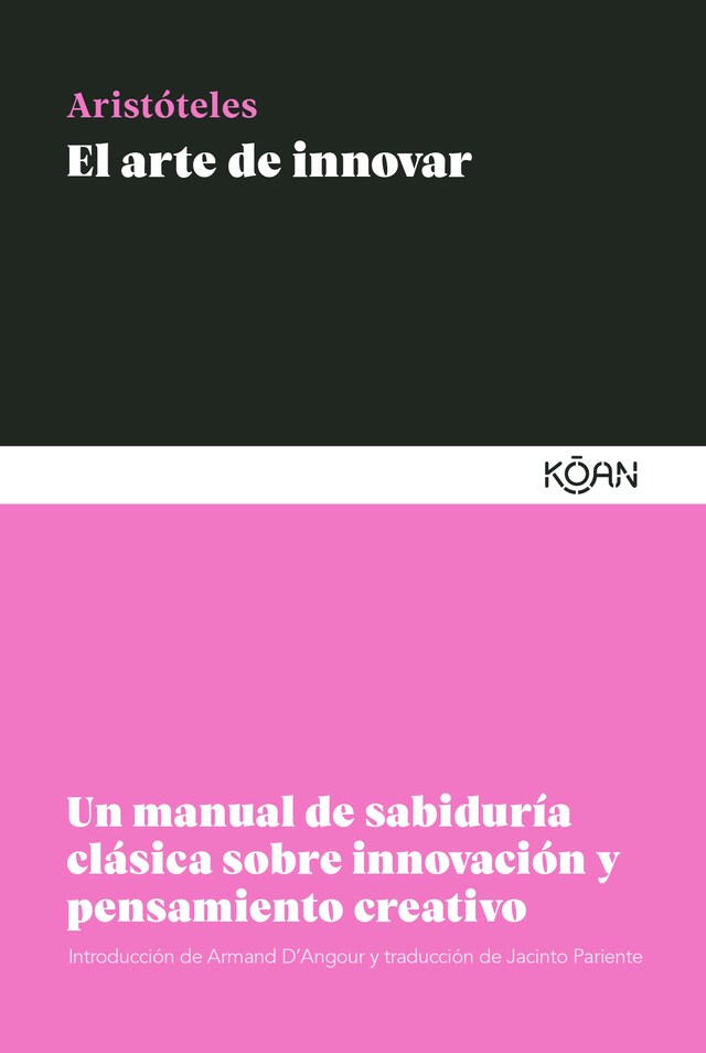 Book cover for El arte de innovar