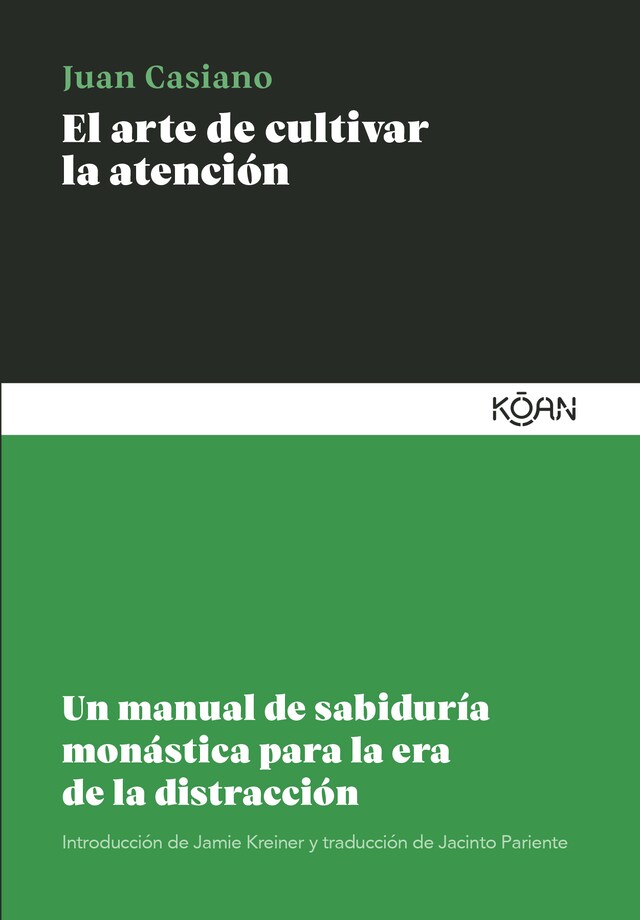 Kirjankansi teokselle El arte de cultivar la atención