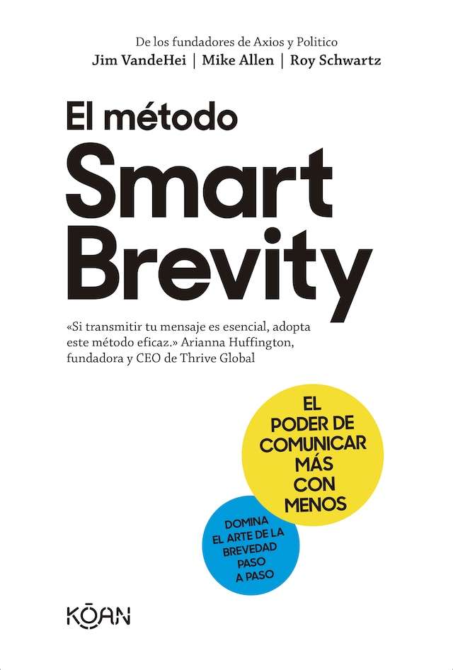 Book cover for El método Smart Brevity