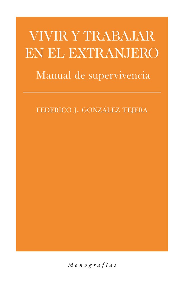 Book cover for Vivir y trabajar en el extranjero