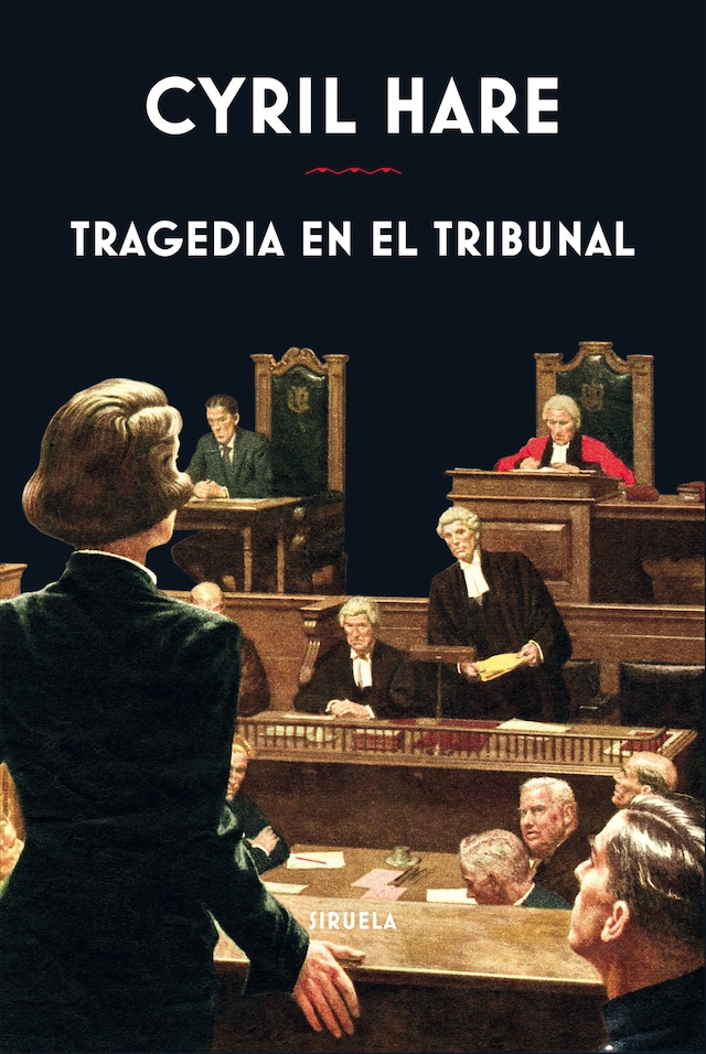 Book cover for Tragedia en el tribunal