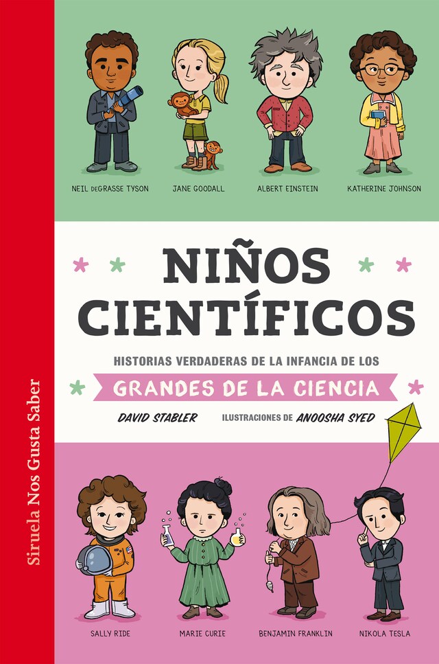 Couverture de livre pour Niños científicos