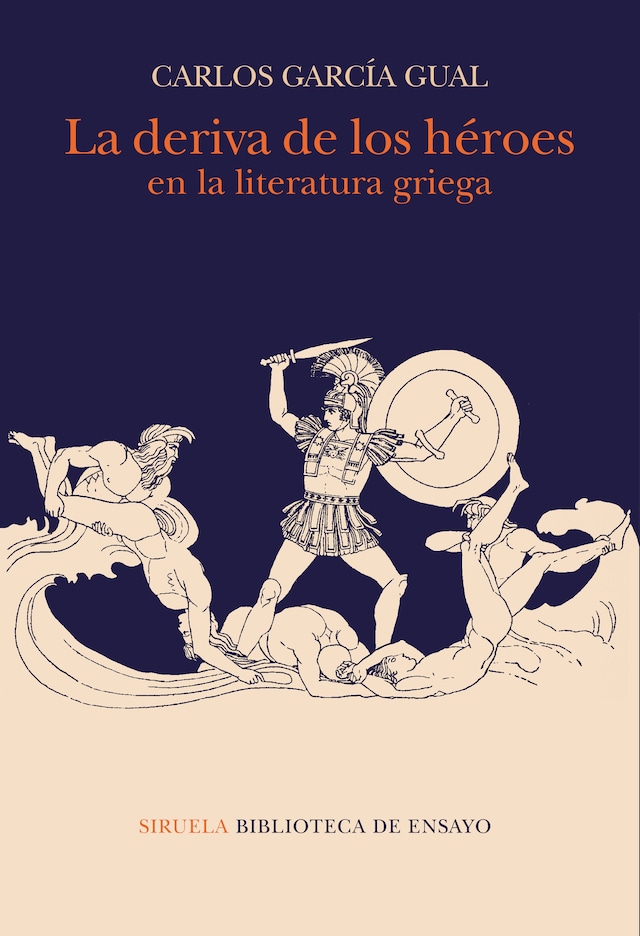 Copertina del libro per La deriva de los héroes en la literatura griega