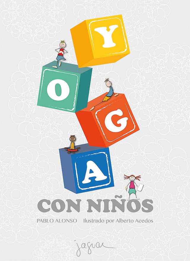 Book cover for Yoga con niños