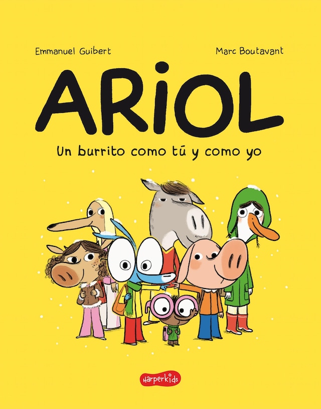 Book cover for Ariol. Un burrito como tú y como yo