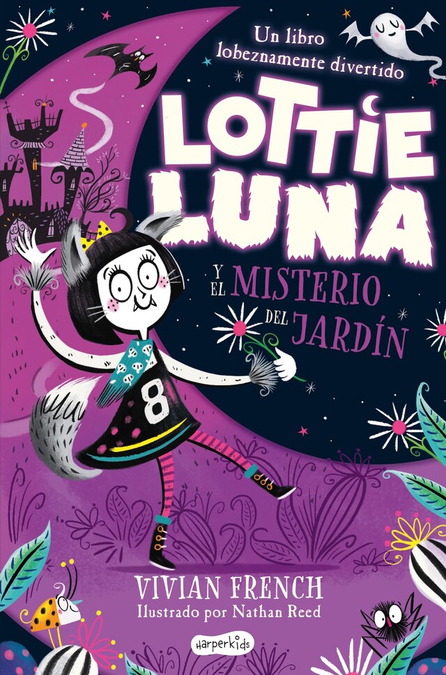 Portada de libro para Lottie Luna y el misterio del jardín