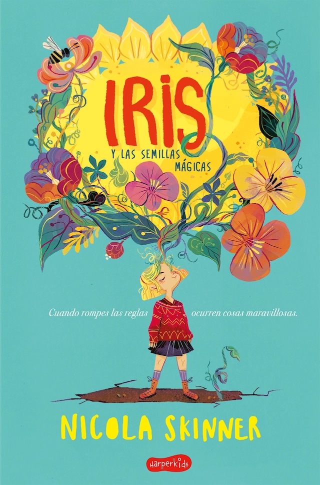 Buchcover für Iris y las semillas mágicas