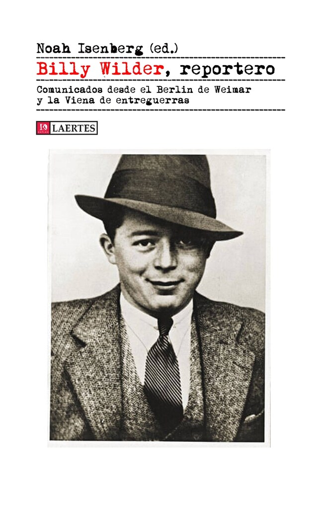 Okładka książki dla Billy Wilder, reportero