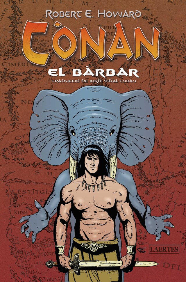 Portada de libro para Cònan el bàrbar