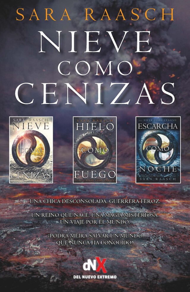 Buchcover für Nieve como cenizas (Trilogía)