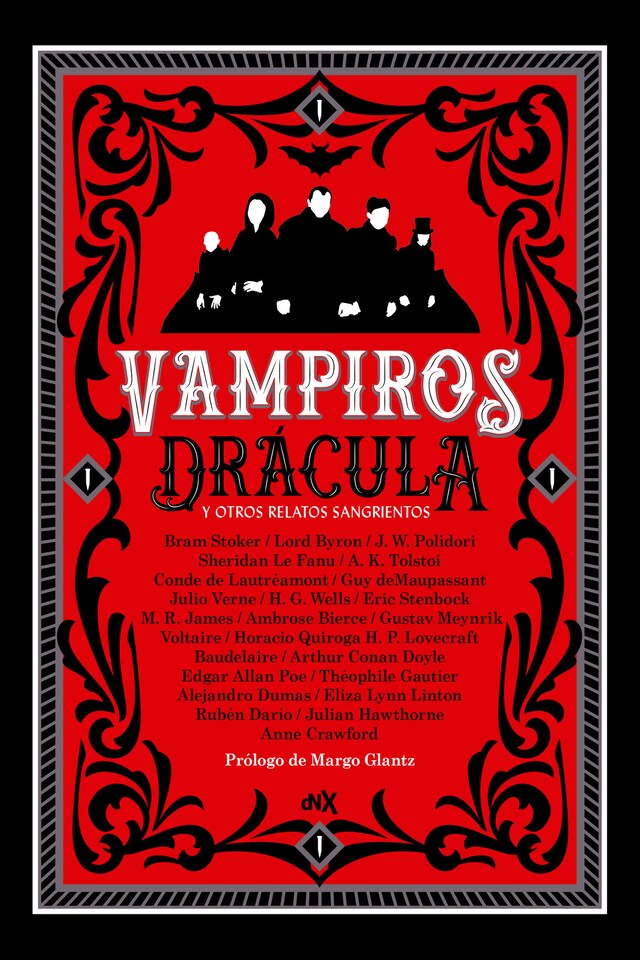 Kirjankansi teokselle Vampiros. Drácula y otros relatos sangrientos  (Trilogía)