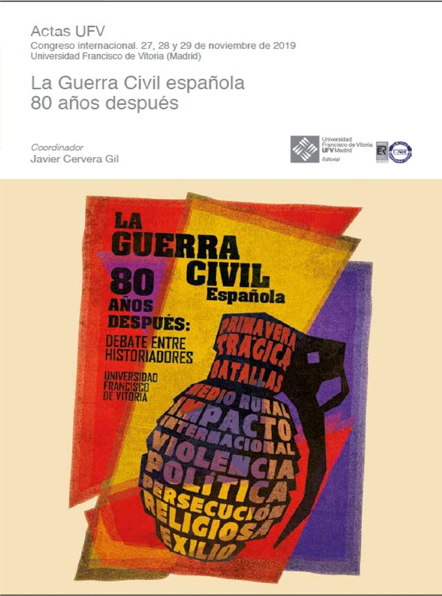 Couverture de livre pour La Guerra Civil española 80 años después