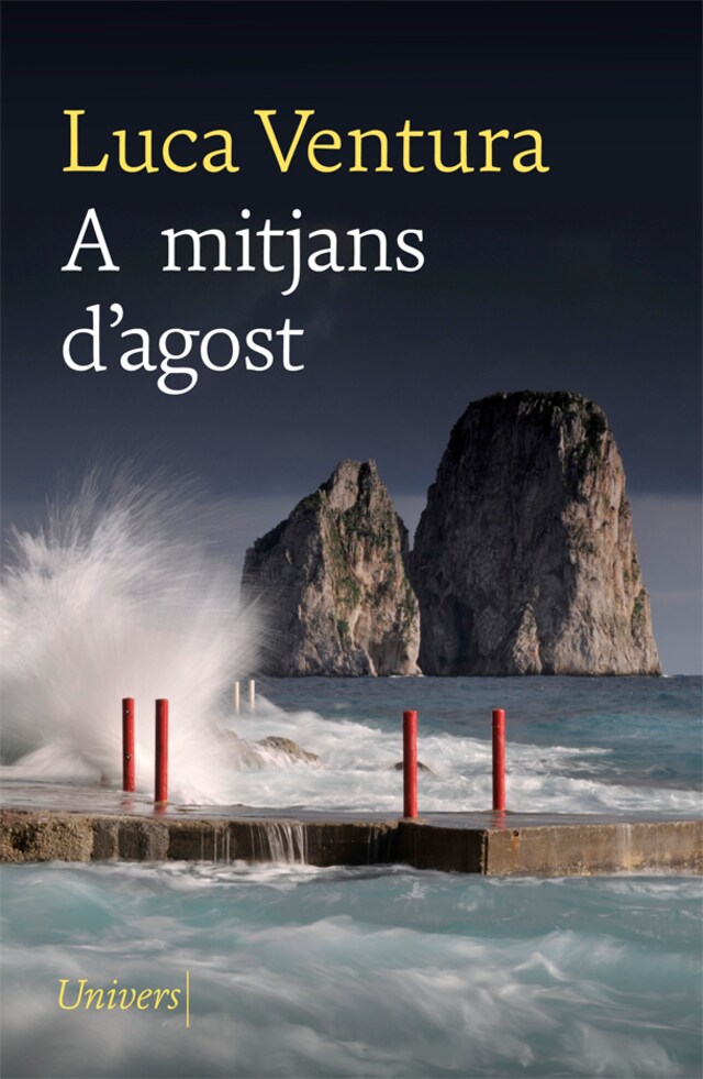 Book cover for A mitjans d'agost
