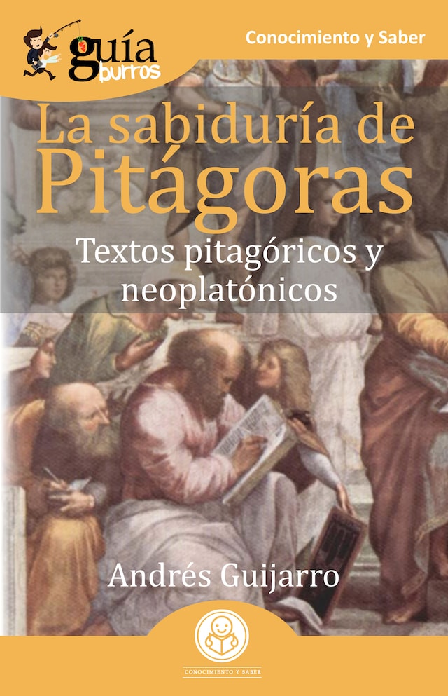 Okładka książki dla GuíaBurros La sabiduría de Pitágoras