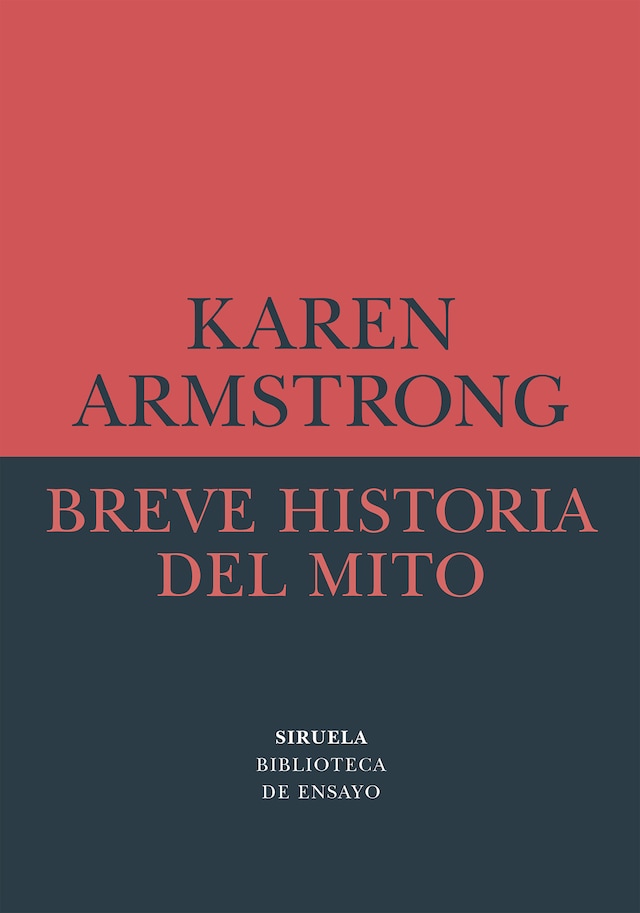 Book cover for Breve historia del mito