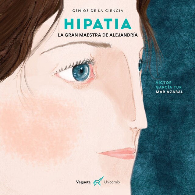 Kirjankansi teokselle Hipatia. La gran maestra de Alejandría