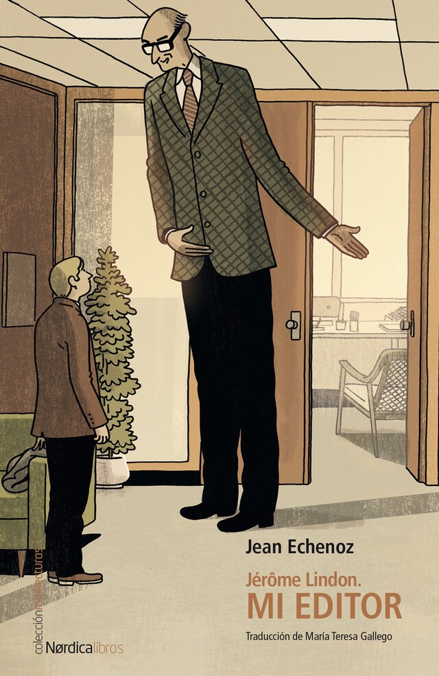 Book cover for Jérôme Lindon. El autor y su editor