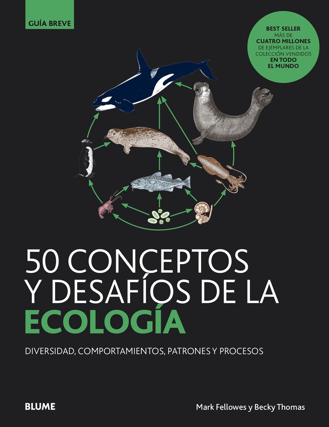 Couverture de livre pour 50 conceptos y desafíos de la ecología