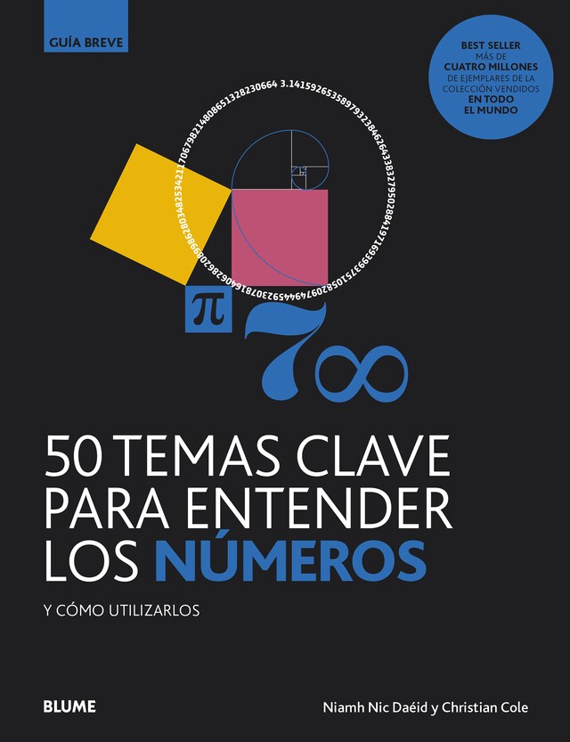 Book cover for 50 temas clave para entender los números