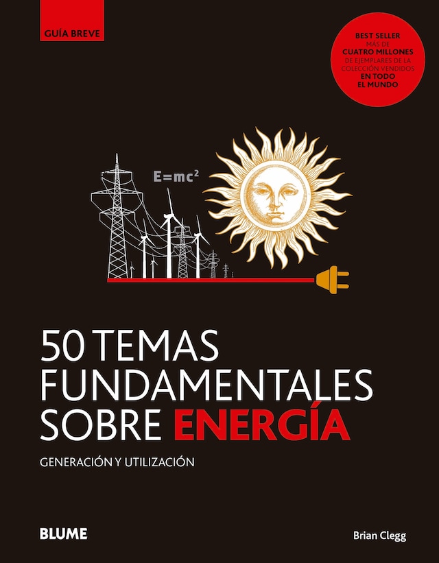 Boekomslag van 50 temas fundamentales sobre energía