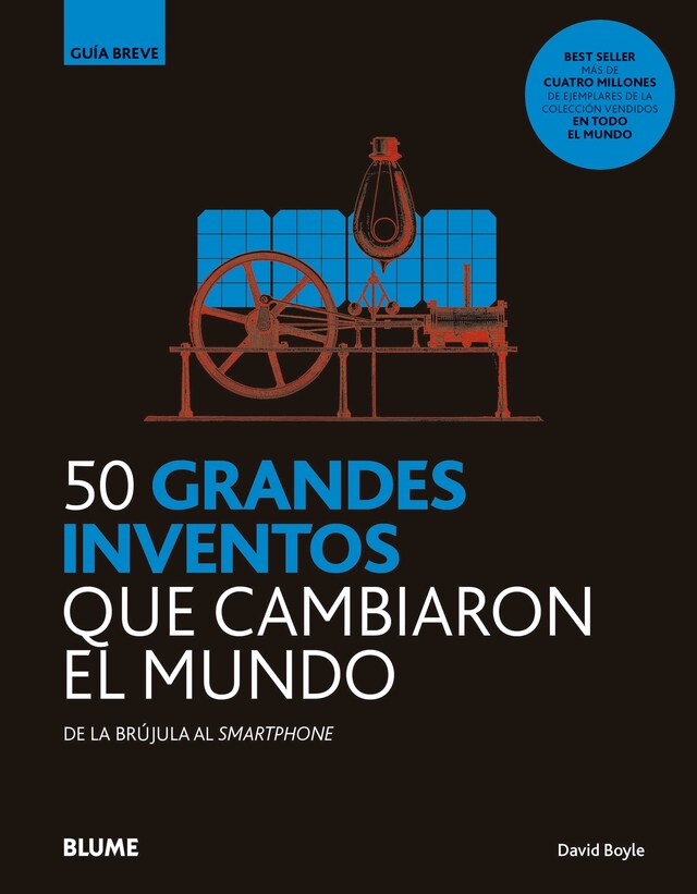 Portada de libro para 50 grandes inventos que cambiaron el mundo