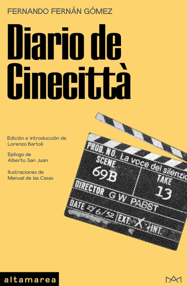 Book cover for Diario de Cinecittà