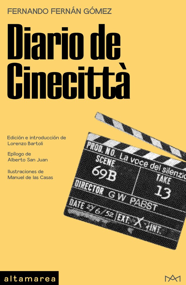 Book cover for Diario de Cinecittà