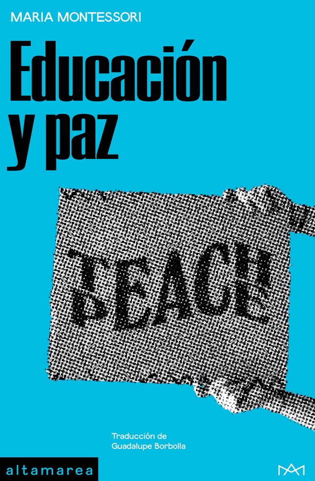 Kirjankansi teokselle Educación y paz