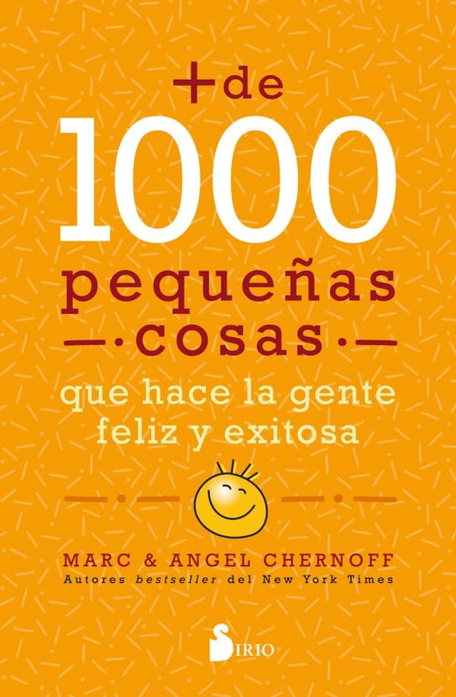 Book cover for Más de mil pequeñas cosas que hace la gente feliz y exitosa