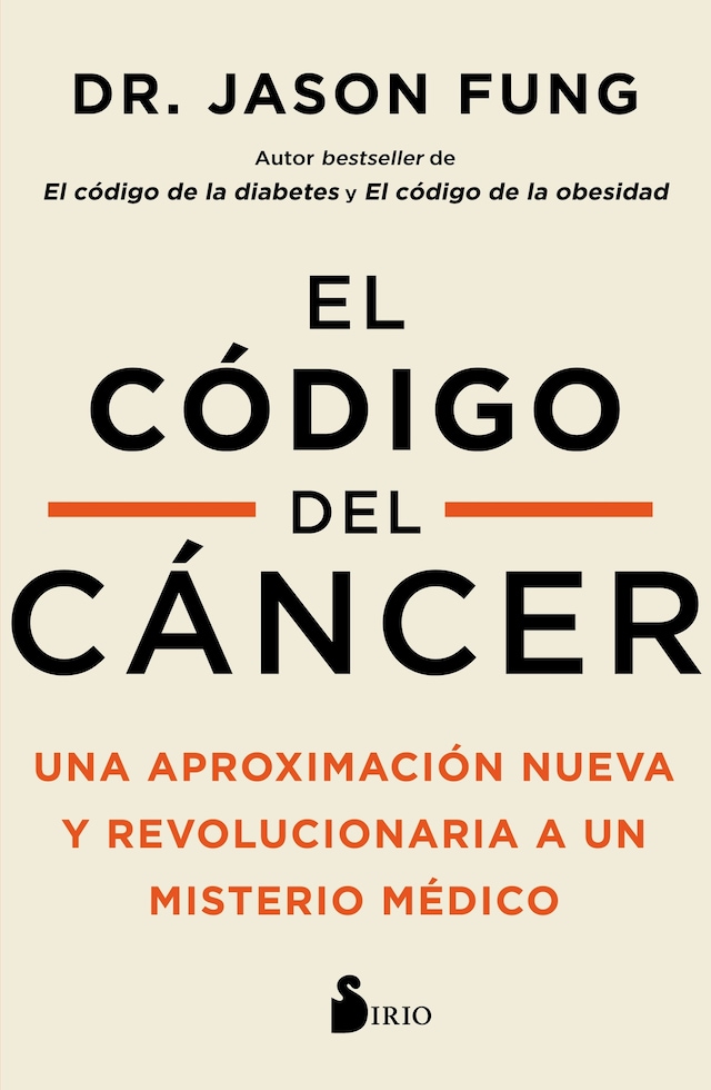 Book cover for El código del cáncer