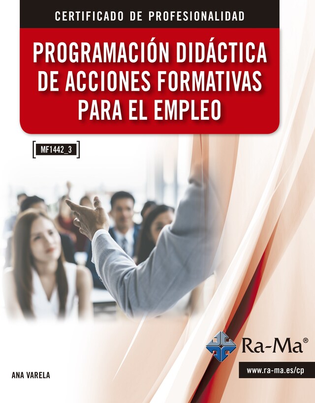 Boekomslag van Programación Didáctica de Acciones Formativas para el Empleo (MF1445_3)